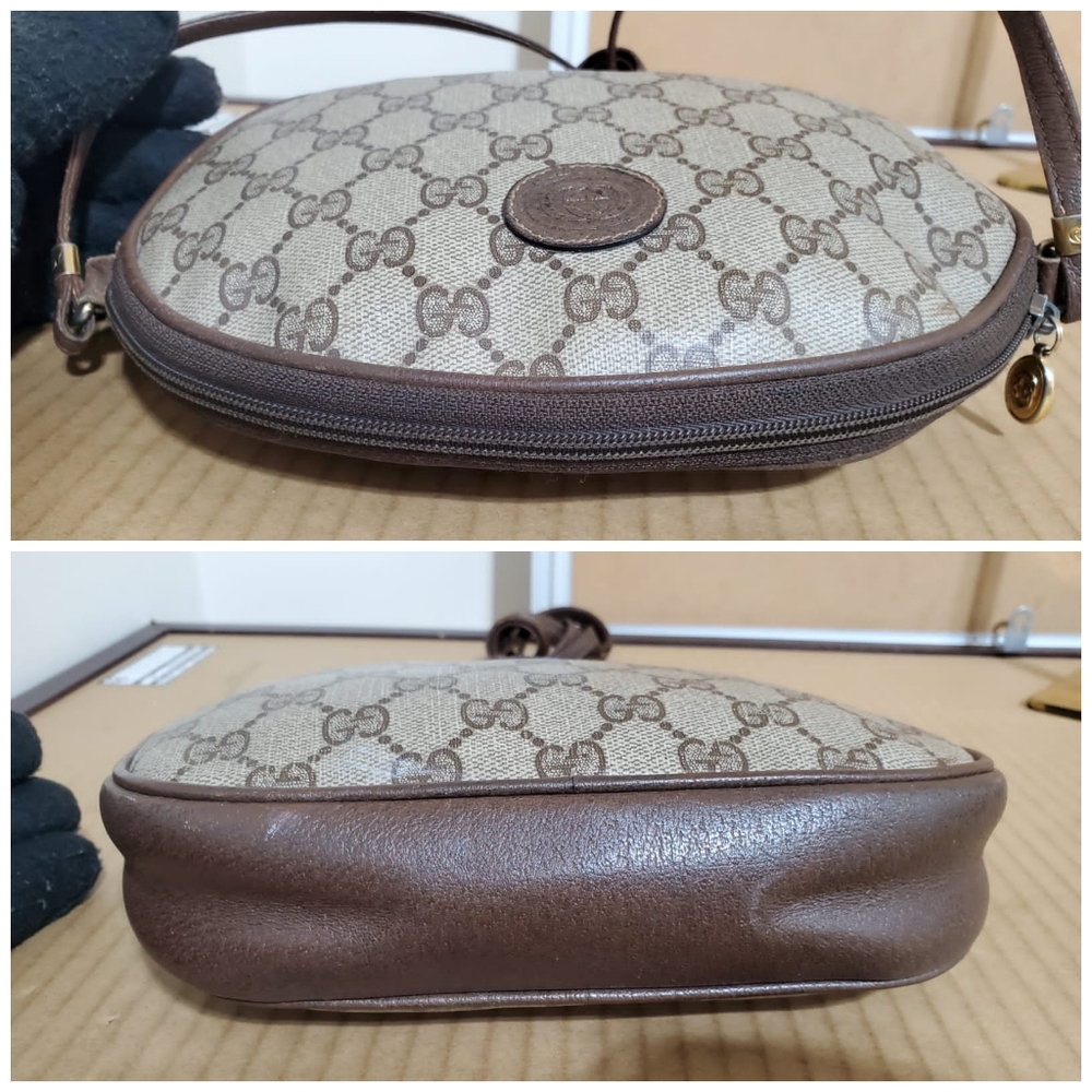 Gucci Vintage Supreme PVC Monogram Crossbody Bag - Picture 7 of 14